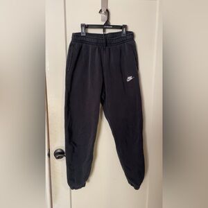 Black Nike joggers